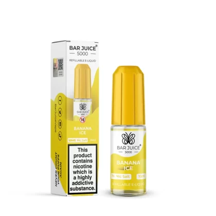 Banana Ice Bar Juice 5000 Nic Salts e Liquid 10ml – TPD