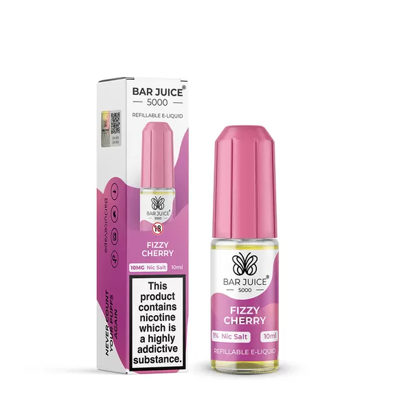 Fizzy Cherry Bar Juice 5000 Nic Salts e Liquid 10ml – TPD