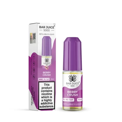 Berry Crush Bar Juice 5000 Nic Salts e Liquid 10ml – TPD