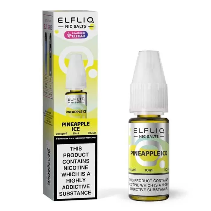 Pineapple Ice ELFLIQ Nic Salts e Liquid 10ml – TPD