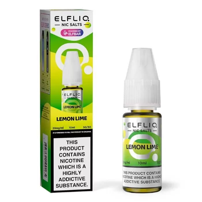 Lemon Lime ELFLIQ Nic Salts e Liquid 10ml – TPD