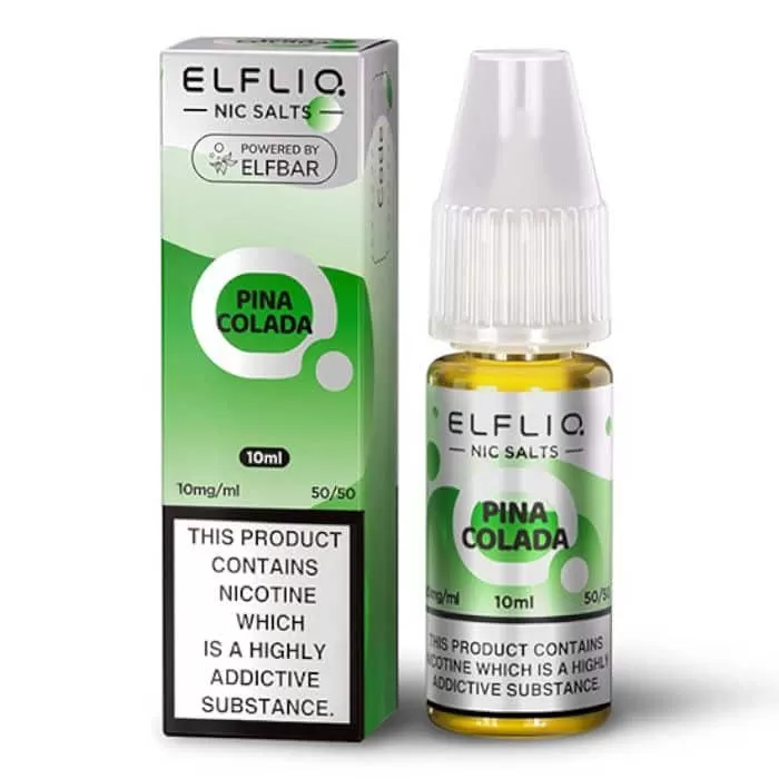 Pina Colada ELFLIQ Nic Salts e Liquid 10ml – TPD