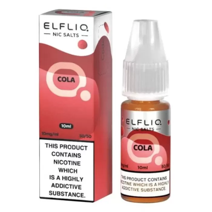 Cola ELFLIQ Nic Salts e Liquid 10ml – TPD