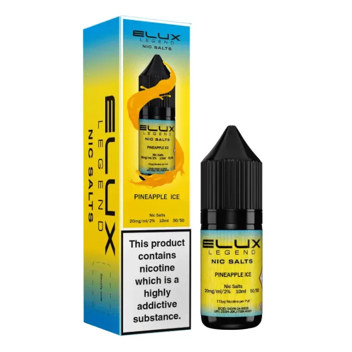 Pineapple Ice Elux Nic Salts e Liquid 10ml – TPD