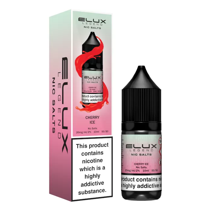 Cherry Ice Elux Nic Salts e Liquid 10ml – TPD