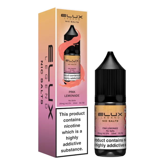 Pink Lemonade Elux Nic Salts e Liquid 10ml – TPD