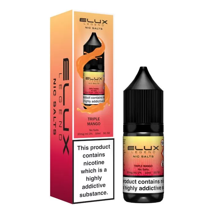 Triple Mango Elux Nic Salts e Liquid 10ml – TPD