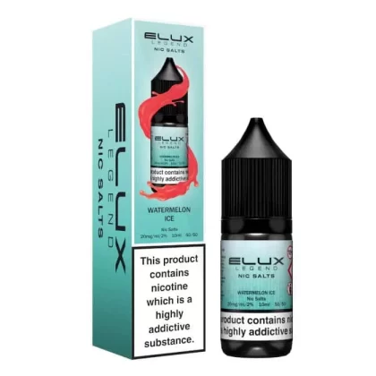 Watermelon Ice Elux Nic Salts e Liquid 10ml – TPD