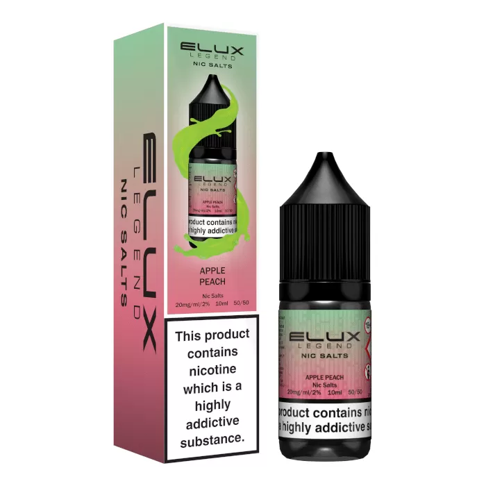 Menthol Elux Nic Salts e Liquid 10ml – TPD - Image 2