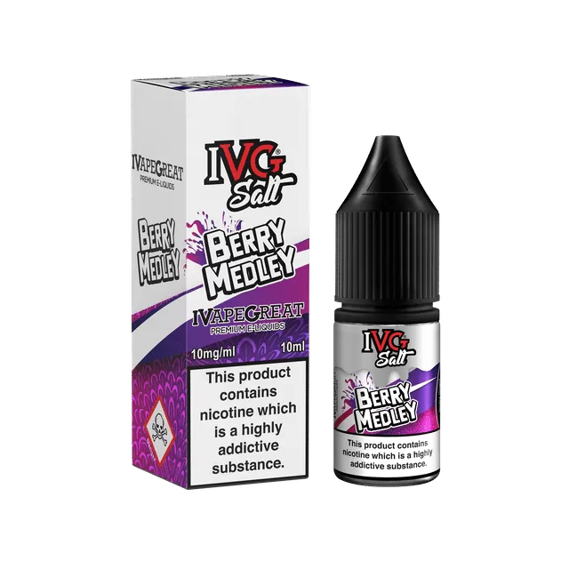 Berry Medley IVG Nic Salt e Liquid 10ml – TPD
