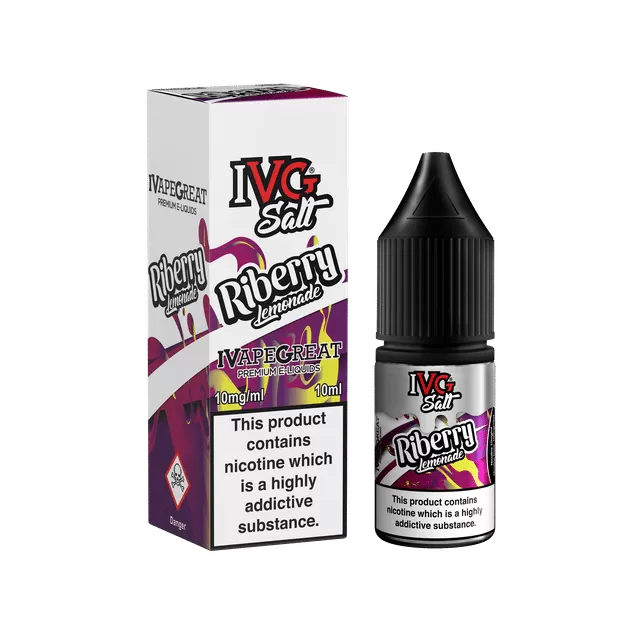 Riberry Lemonade IVG Nic Salt e Liquid 10ml – TPD