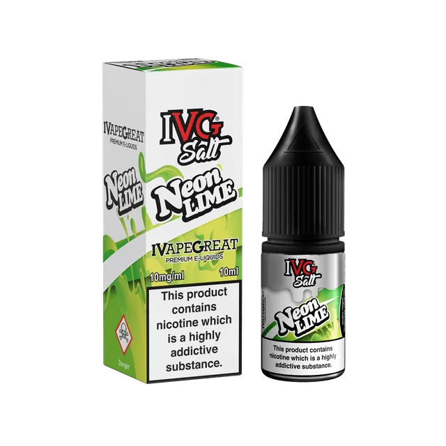 Neon LimeIVG Nic Salt e Liquid 10ml – TPD