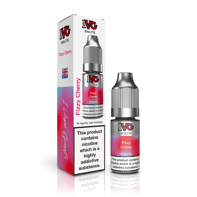 Fizzy Cherry IVG Nic Salt e Liquid 10ml – TPD