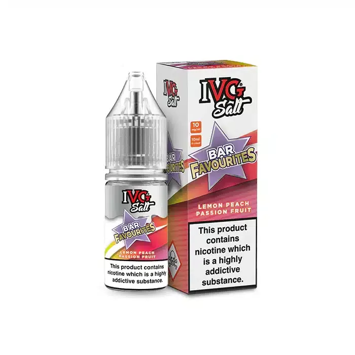 Lemon Peach Passion Fruit IVG Nic Salt e Liquid 10ml – TPD