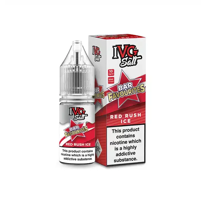 Red Rush Ice IVG Nic Salt e Liquid 10ml – TPD