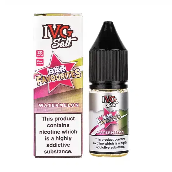 Watermelon IVG Nic Salt e Liquid 10ml – TPD