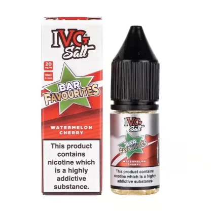 Watermelon Cherry IVG Nic Salt e Liquid 10ml – TPD