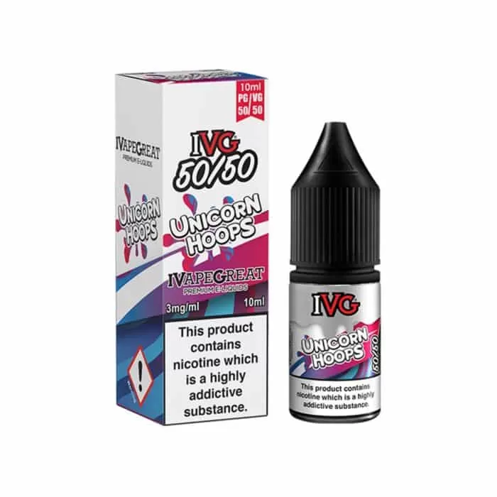 Unicorn Hoops IVG 50/50 e Liquid 10ml – TPD