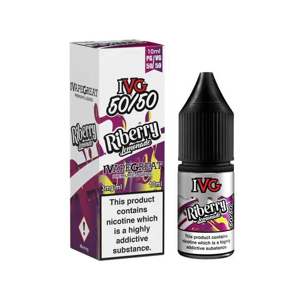 Riberry IVG 50/50 e Liquid 10ml – TPD