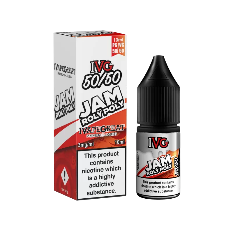 Jam Roly Poly IVG 50/50 e Liquid 10ml – TPD