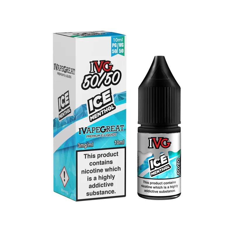 Ice Menthol IVG 50/50 e Liquid 10ml – TPD