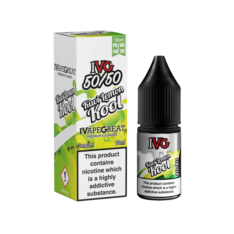 Kiwi Lemon Cool IVG 50/50 e Liquid 10ml – TPD