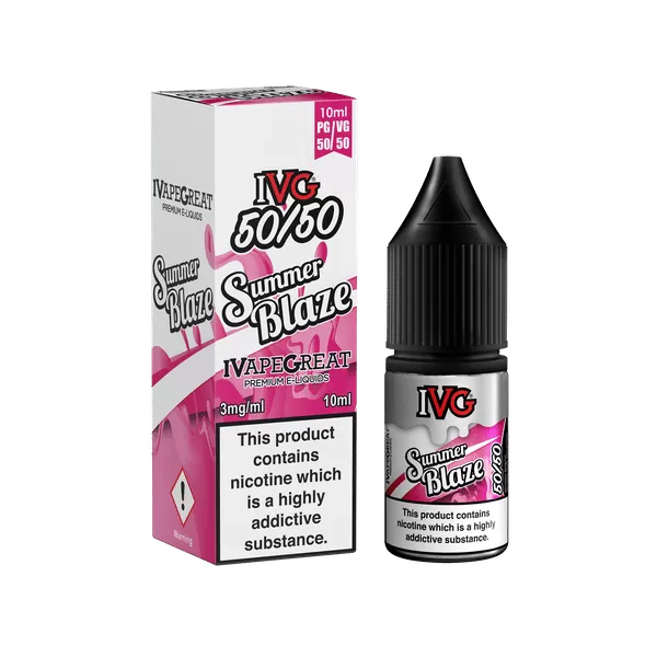 Summer Blaze IVG 50/50 e Liquid 10ml – TPD