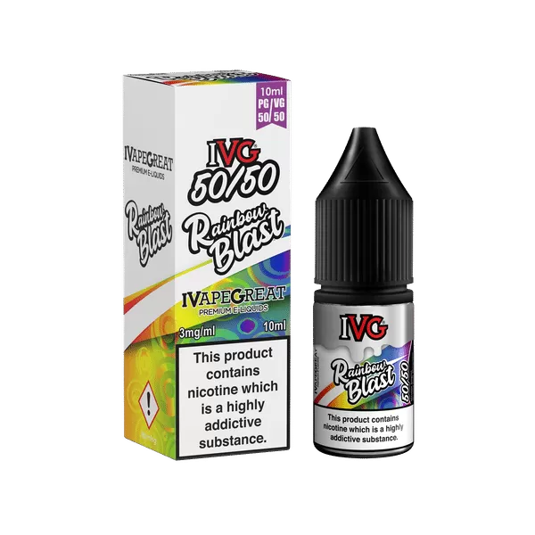 Rainbow Blast IVG 50/50 e Liquid 10ml – TPD