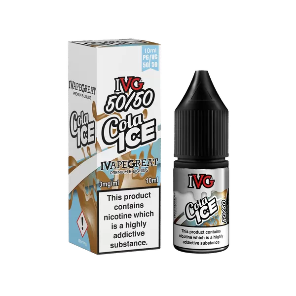 Cola Ice IVG 50/50 e Liquid 10ml – TPD