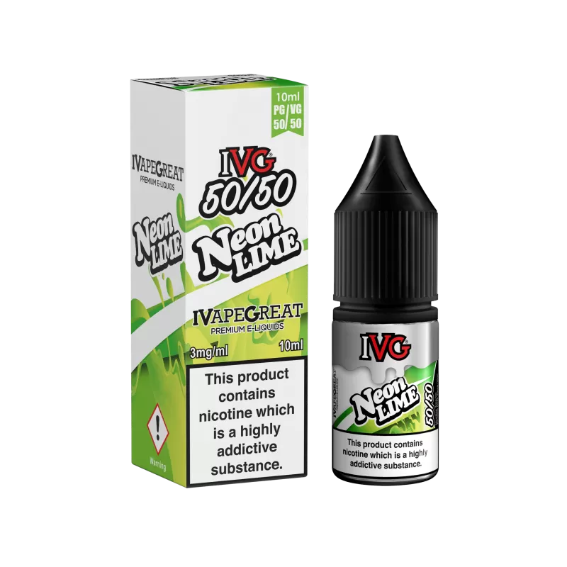 Neon Lime IVG 50/50 e Liquid 10ml – TPD