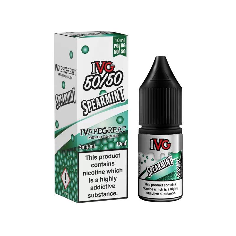 Spearmint IVG 50/50 e Liquid 10ml – TPD