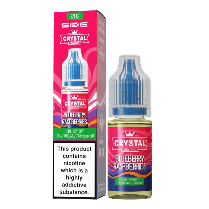 Blueberry Raspberries SKE Crystal Nic Salts e Liquid 10ml – TPD