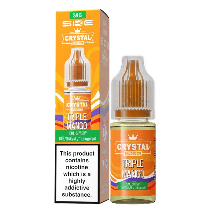 Triple Mango SKE Crystal Nic Salts e Liquid 10ml – TPD