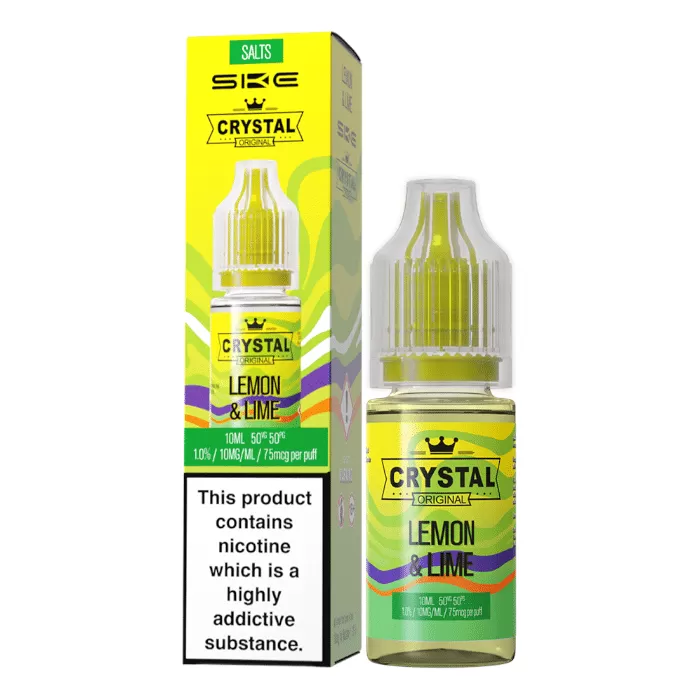 Lemon Lime SKE Crystal Nic Salts e Liquid 10ml – TPD