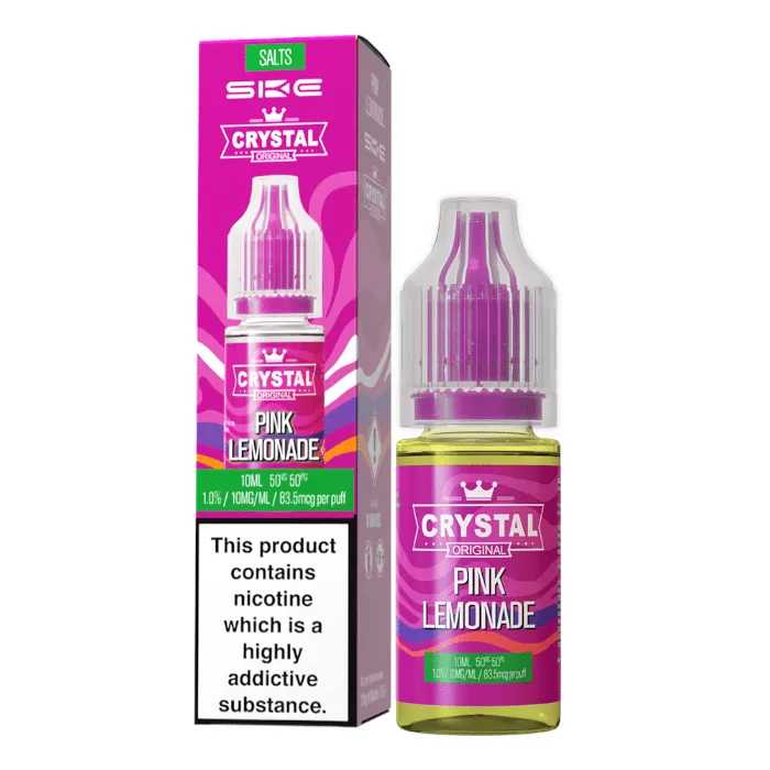 Pink Lemonade SKE Crystal Nic Salts e Liquid 10ml – TPD
