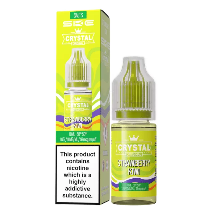 Strawberry Kiwi SKE Crystal Nic Salts e Liquid 10ml – TPD