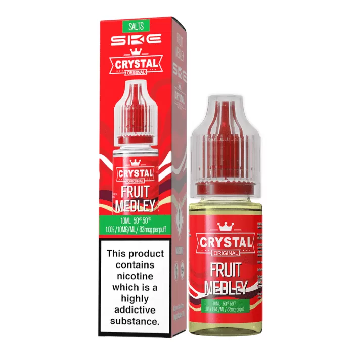 Fruit Medley SKE Crystal Nic Salts e Liquid 10ml – TPD