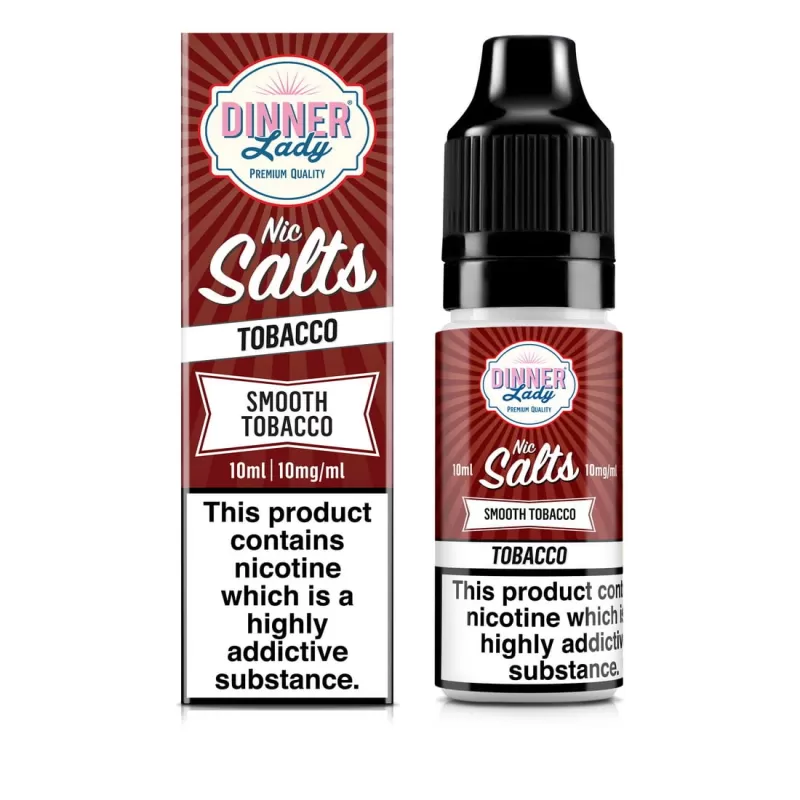 Smooth Tobacco Dinner Lady Nic Salt e Liquid 10ml – TPD