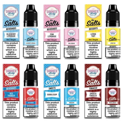 50 Dinner Lady Nic Salts Wholesale & Bulk Prices – 10ml – TPD
