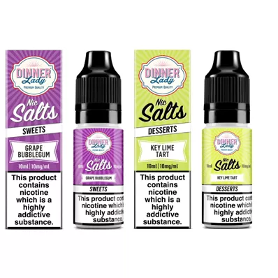Smooth Tobacco Dinner Lady Nic Salt e Liquid 10ml – TPD - Image 3