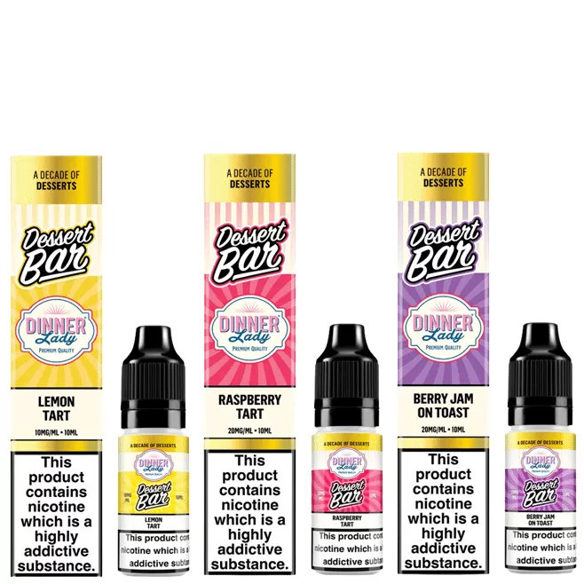 20 Dinner Lady Nic Salts Bulk Buy Deals – 10ml – TPD