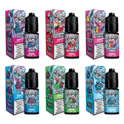 50 Doozy & Seriously Nic Salts Wholesale & Bulk Prices – 10ml – TPD