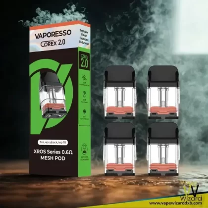 VAPORESSO XROS PODS PACK OF 4 PCS 2ml/3ml Replacement Pod Cartridge