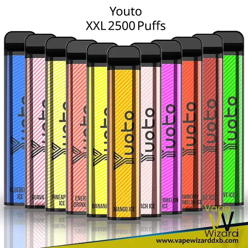 YUOTO XXL 2500 Puffs Disposable Vape in Dubai