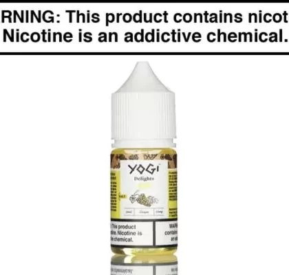 WHITE GRAPE ICE BY YOGI DELIGHTS SALT 30ML