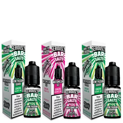 20 Doozy & Seriously Nic Salts Bulk Buy Deals – 10ml – TPD