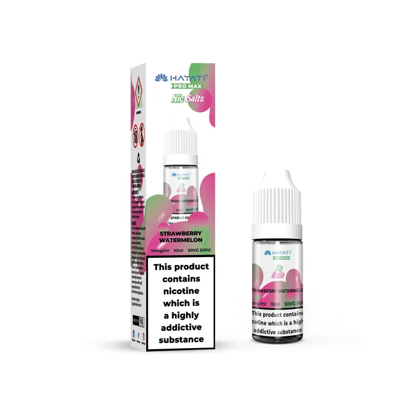 Strawberry Watermelon Hayati Pro Max Nic Salts e Liquid 10ml – TPD