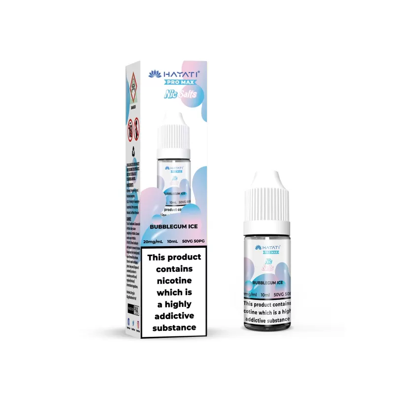 Bubblegum Ice Hayati Pro Max Nic Salts e Liquid 10ml – TPD