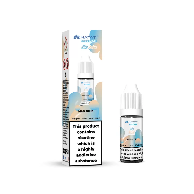 Mad Blue Hayati Pro Max Nic Salts e Liquid 10ml – TPD