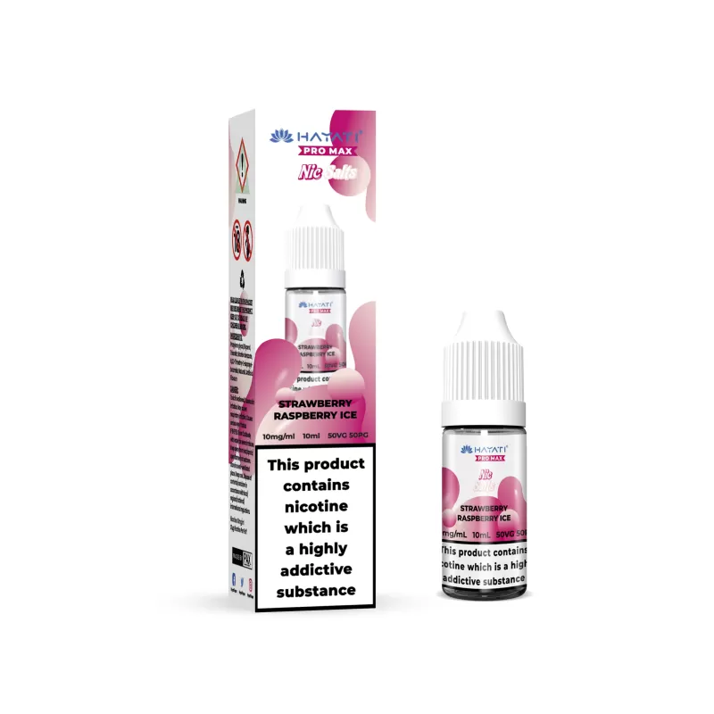 Strawberry Raspberry Ice Hayati Pro Max Nic Salts e Liquid 10ml – TPD